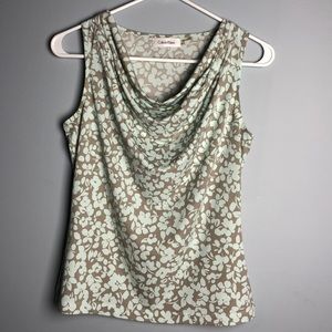 New w/o tag! Sleeveless cowl neck top!!